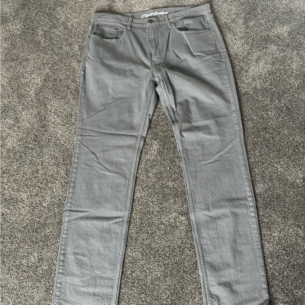 Men’s Flag and Anthem 38x36 Gray Pant NWOT